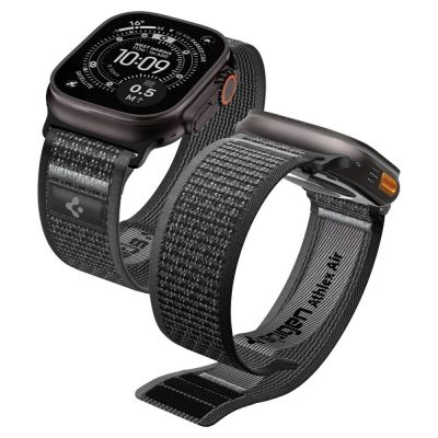 Pasek Spigen Athlex Air 2 na Apple Watch 44 / 45 / 46 / 49 mm - czarno-szary