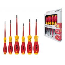 Zestaw wkrętaków SoftFinish Electric SlimFix płaski, Phillips
