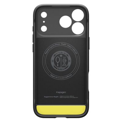 4. Etui Spigen Rugged Armor MagSafe na iPhone 18 Pro Max / 17 Pro Max - czarne matowe