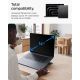 8. Podstawka pod laptopa Spigen SlimFold LD201-S6 - szara