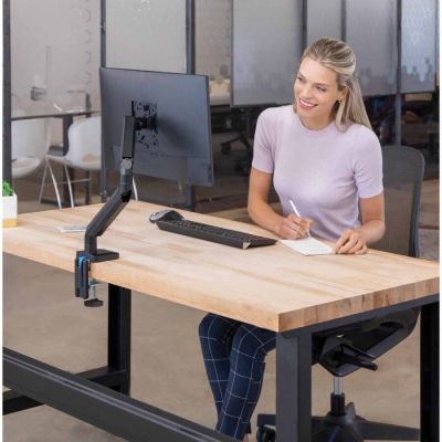 Fellowes Ergonomia  ramię na 1 monitor - seria Platinum, czarne