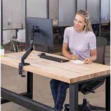 Fellowes Ergonomia  ramię na 1 monitor - seria Platinum, czarne