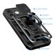8. Etui Hybrid Armor Camshield na iPhone 16 pancerne z osłoną na aparat z podstawką - czarne