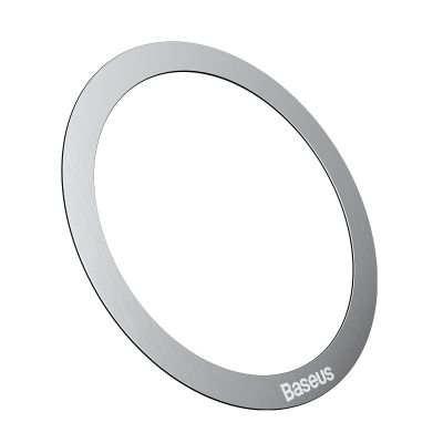 9. Baseus Halo Series magnetyczny pierścień (2 szt./opakowanie) srebrny (PCCH000012)