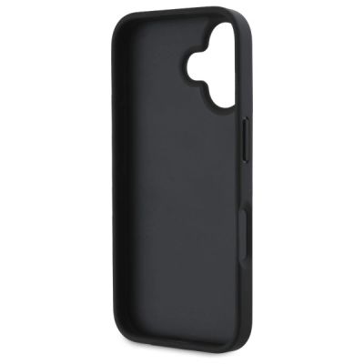 7. Etui DKNY Texture Pattern Tonal Stripe na iPhone 16 - czarne