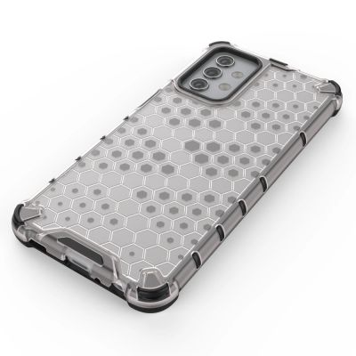 6. Honeycomb etui pancerny pokrowiec z żelową ramką Samsung Galaxy A32 5G przezroczysty
