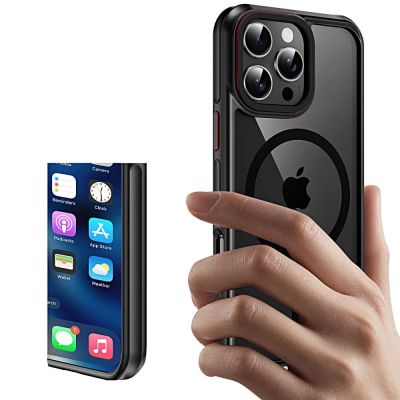 2. Etui Tech-Protect MagHybrid MagSafe na iPhone 16 Pro - czarne