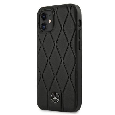 2. Etui Mercedes Wave Line na iPhone 12 mini - czarne