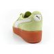 5. Puma buty damskie sportowe sneakersy Palermo platforma modne zielone
