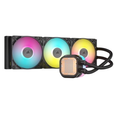 9. CORSAIR iCUE LINK TITAN 360 RX RGB AIO, 360mm Radiator, Liquid CPU Cooler