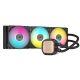 9. CORSAIR iCUE LINK TITAN 360 RX RGB AIO, 360mm Radiator, Liquid CPU Cooler