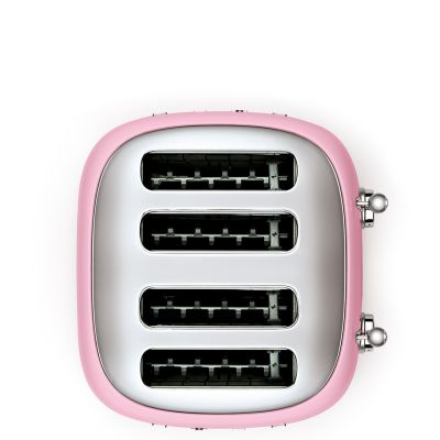 3. Smeg TSF03PKEU toster 6 4 kaw. 2000 W Różowy