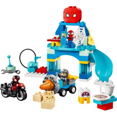 3. LEGO Duplo 10464 - Kryjówka Pajęczej Drużyny