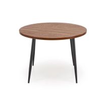 TABLE DINING BROWN 105X105X75