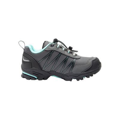 3. Wodoodporne buty turystyczne dziecięce dla chłopca/dziewczynki Trollkids Kids Trolltunga Hiker Low anthracite/mint (155-609)