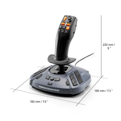 5. Thrustmaster SimTask FarmStick Szary USB Joystick Analogowa/Cyfrowa PC