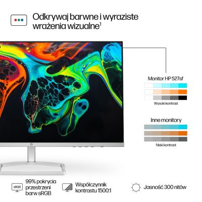 11. MONITOR HP LED IPS 27" 527sf (94F44E9) 100Hz