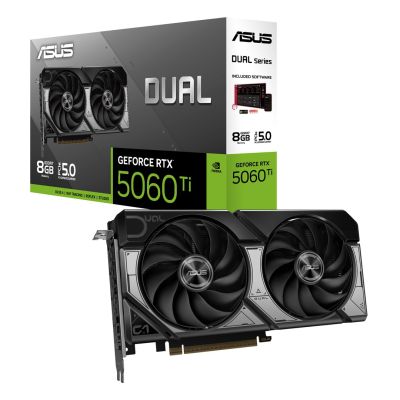 14. Karta graf. ASUS DUAL RTX 5060 Ti 8GB