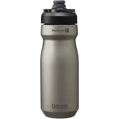 Bidon rowerowy CamelBak Podium Insulated Titanium 530ml biegowy szary (C2966/101052)