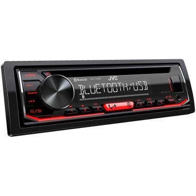 2. Radioodtwarzacz samochodowy JVC KD-T702BT (Bluetooth, CD + USB + AUX)