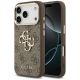 Etui Guess 4G Big 4G Classic Logo na iPhone 17 Pro - brązowo-złote