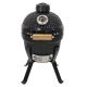 11. Kamado Bono Picnic Ceramic Grill 13” Kamado barbecue/grill Wózek Węgiel drzewny (paliwo) Czarny