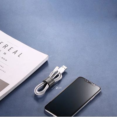 10. Ugreen taśma rzepowa rzep organizer kabli 2m czarny (40354)