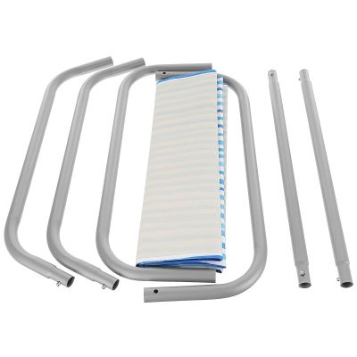 13. LEŻAK OGRODOWO - PLAŻOWY SKŁADANY I TORBA BLUE LINES