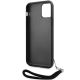 5. Etui Karl Lagerfeld Sequins Cord na iPhone 11 / Xr - srebrne