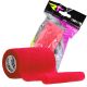 REA TAPE BANDAŻ ELASTYCZNY COHESIVE BAND SAMOPRZYLEPNY 4,5M 7,5CM CZERWONY