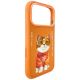 5. Etui Nimmy Glasses Cool Cat na iPhone 17 Pro Max - pomarańczowe