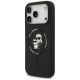 2. Etui Karl Lagerfeld Silicone Karl&Choupette Ring MagSafe na iPhone 18 Pro Max / iPhone 17 Pro Max - czarne