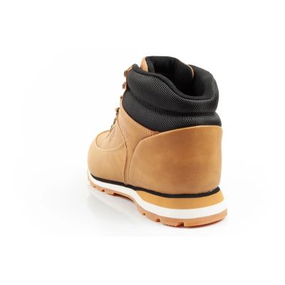 5. Lee Cooper buty sportowe męskie zimowe trekkingowe ocieplane za kostkę brązowe