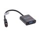 3. Adapter Lanberg AD-0017-BK (HDMI M - D-Sub (VGA) F; 0,20m; kolor czarny)