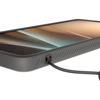8. Etui Spigen Liquid Air Mag MagSafe na Samsung Galaxy S26 Ultra - szare