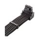 połączeniowy CableMod C-Series Pro - wariant A, 90°, 16-pinowy na 2x8-pin PCIe,