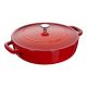 6. Głęboka patelnia z pokrywką STAUB 28 cm 40511-474-0