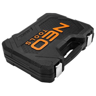 4. Zestaw nasadek przelotowych 1/4" + 3/8", 46 szt.