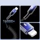 7. Kabel spiralny Joyroom S-A43 Crystal-Clear Series 3A USB-A - Lightning 1,5m - czarny