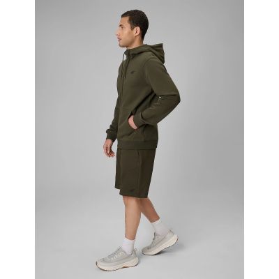 4. Bluza rozpinana z kaputem męska 4F 4FRSS26TSWSM3106-30S