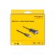5. DeLOCK Adapter USB 2.0 Typu-A na 1 x szeregowy RS-232 D-Sub 9-pinowy męski ze śrubami, 1,5 m