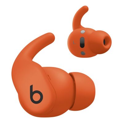 4. Słuchawki bezprzewodowe Beats Powerbeats Fit douszne (jasnopomarańczowe)