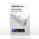 8. QOLTEC ŁADOWARKA 45W GAN | 5-20V | 1.5-3A | 1XUSB-C PD | 1XUSB QC 3.0 | BIAŁA