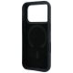 7. Etui BMW Sign Kevlar Metal Logo MagSafe na iPhone 18 Pro Max / 17 Pro Max - ciemnoszare
