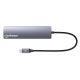 3. Manhattan 153959 stacja dokująca Przewodowa USB 3.2 Gen 1 (3.1 Gen 1) Type-C Srebrny
