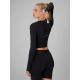 2. Longsleeve treningowy slim szybkoschnący damski 4F 4FWAW26TFLOF595-20S