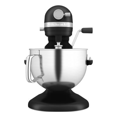 10. KitchenAid 5KSM60SPXEBM Mikser stojący 375 W Czarny
