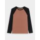 2. Longsleeve regular gładki chłopięcy 4F Junior 4FJWAW24TLONM293-65S