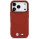 3. Etui BMW M FW Metal Logo MagSafe na iPhone 17 Pro - czerwone