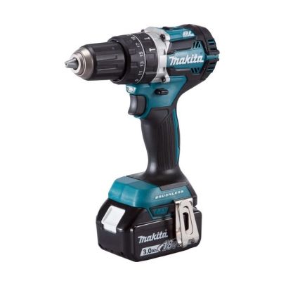 19. Makita DHP484 2000 RPM Czarny, Niebieski